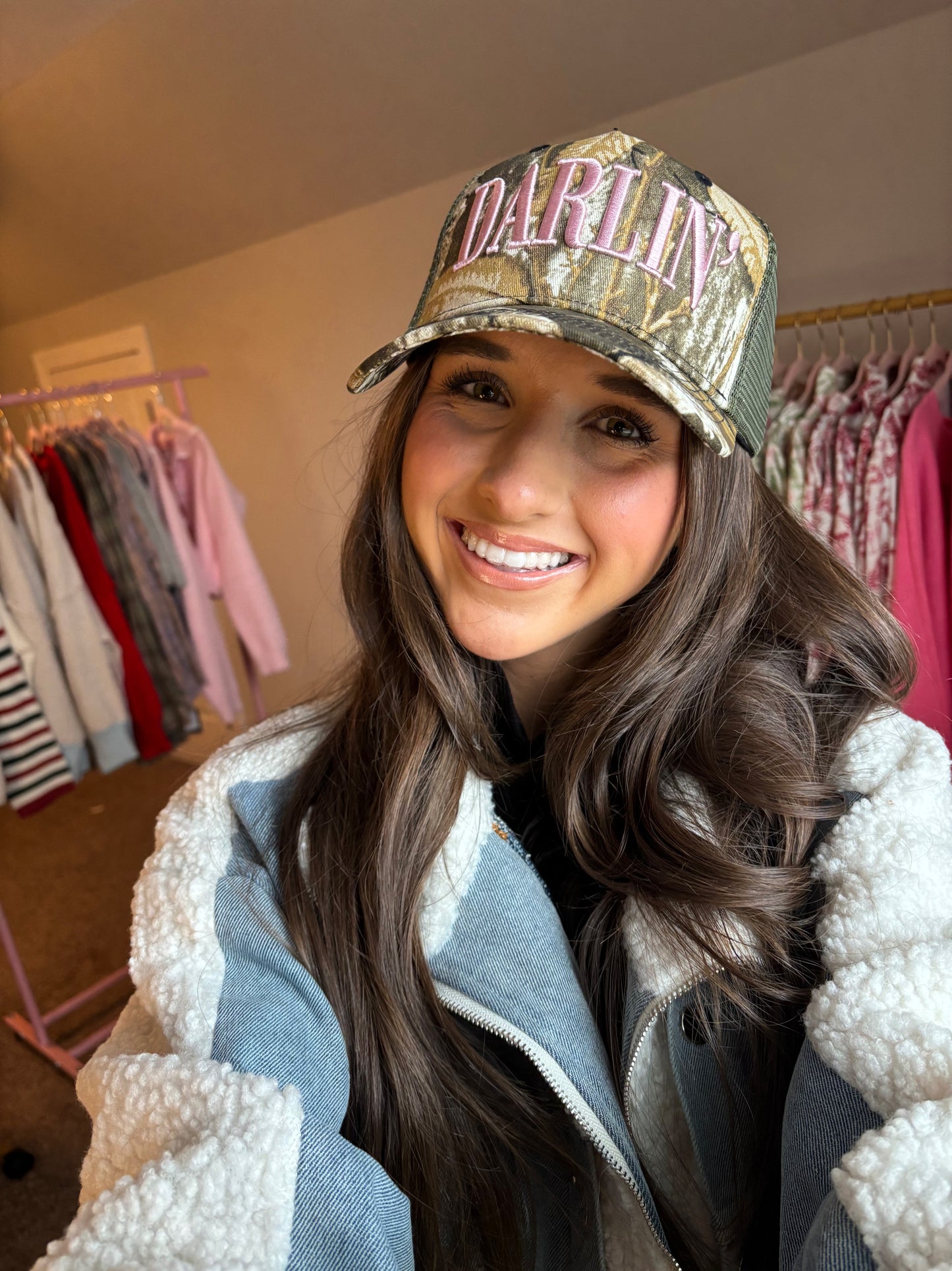 Darlin camo hat