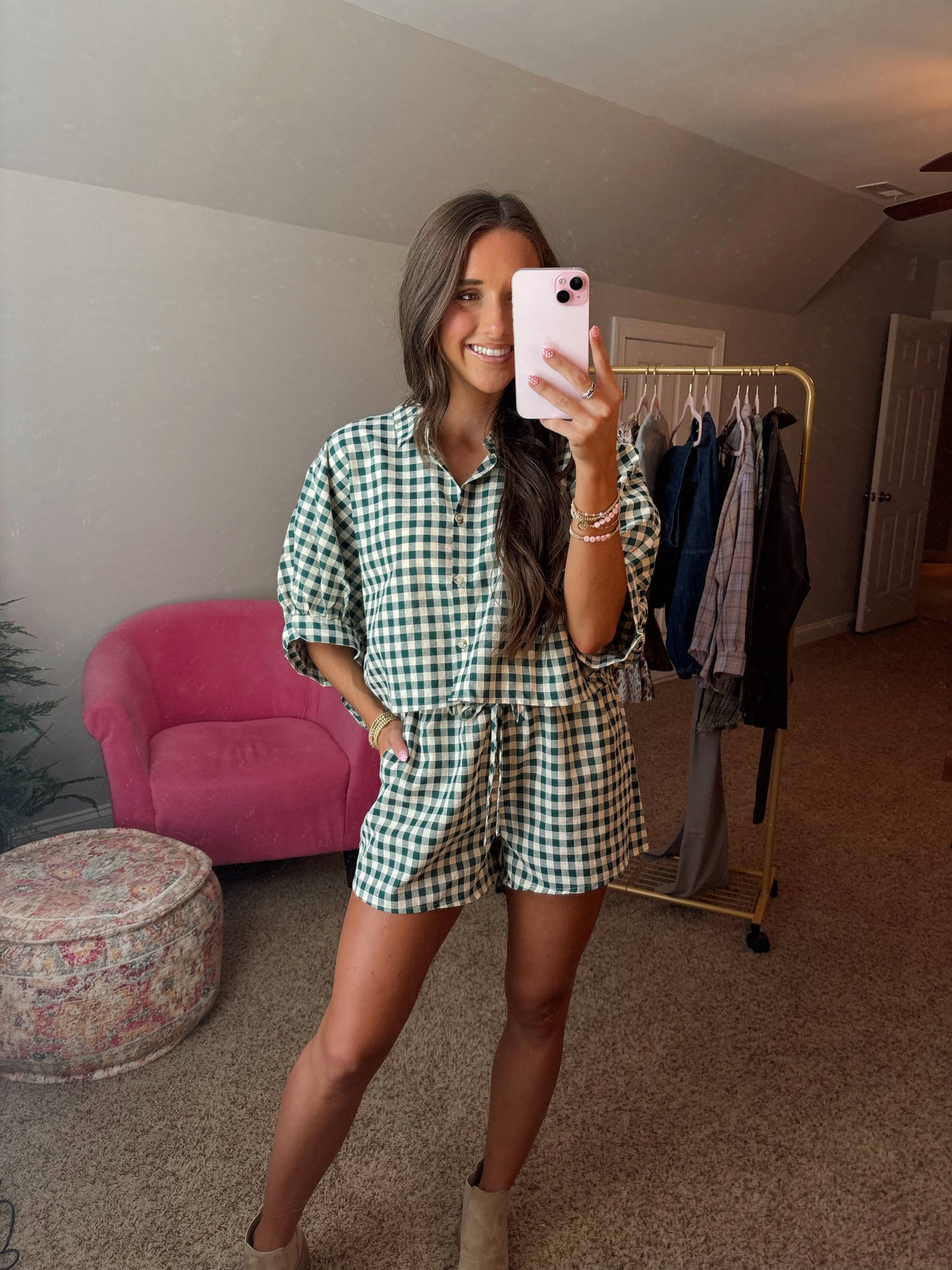Gingham & Grace Set