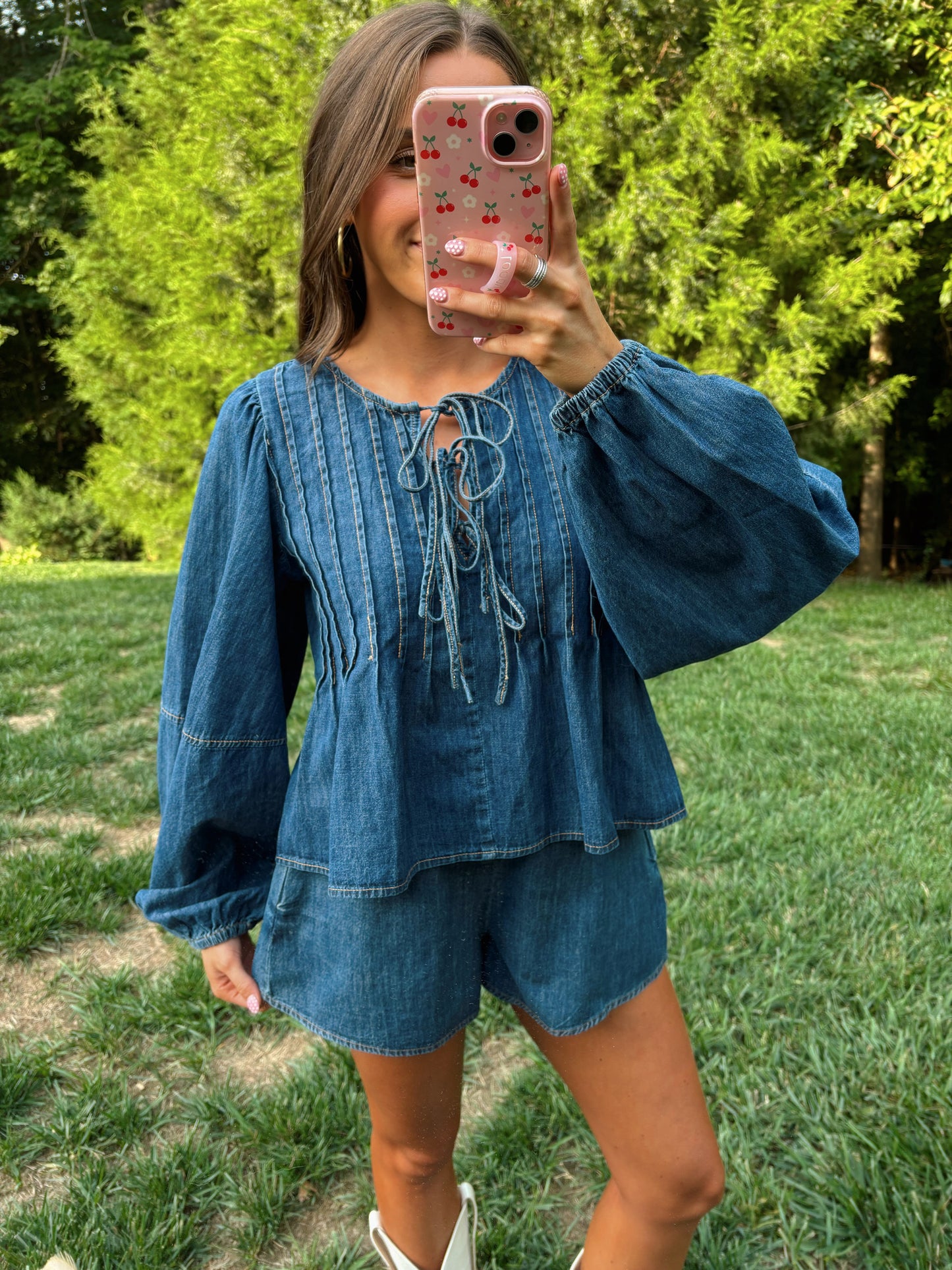 Blue Jean Baby Set